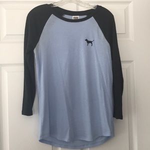 VS PINK 3/4 Sleeve T-Shirt